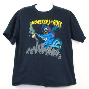 Rare Ozzy Osbourne 2008 Monsters of Rock Canada T-Shirt Mens XL